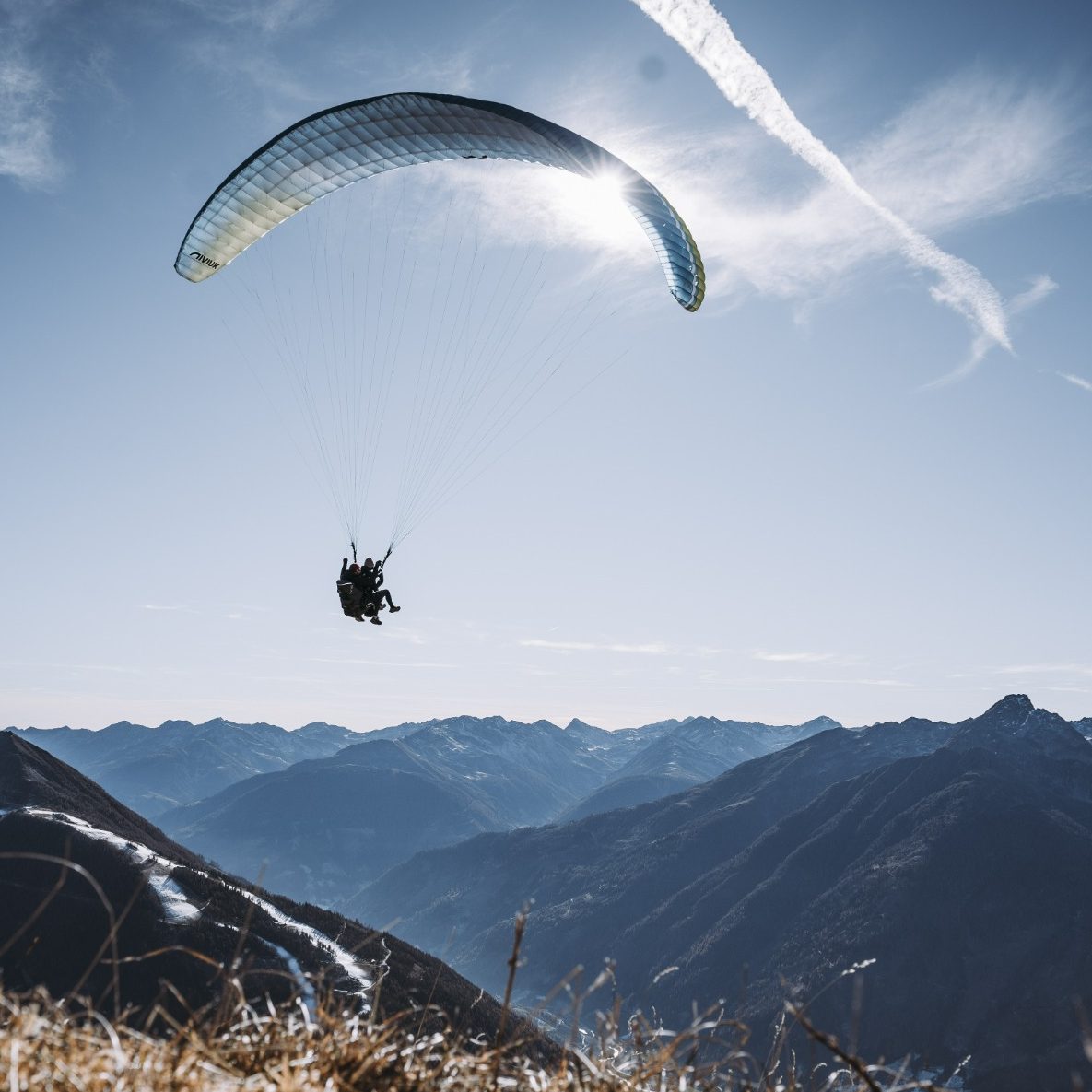 Fliegen über den Hohen Tauern